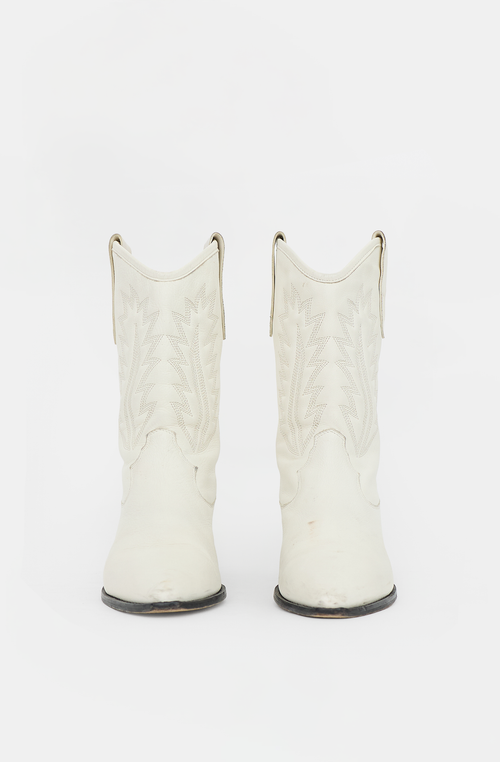 Isabel Marant Étoile Leather Dallin Western Boot