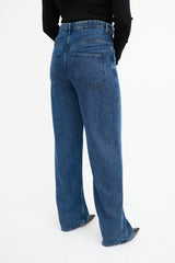 Isabel Marant Étoile Dark Wash Lyocell High Waist Jeans