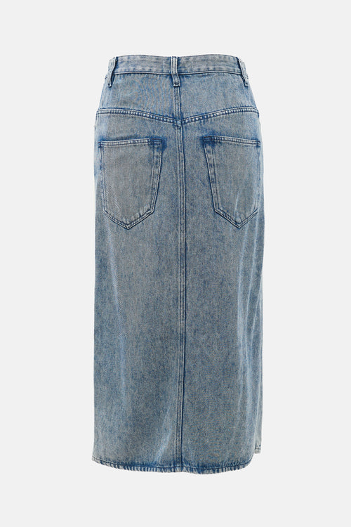Isabel Marant Étoile Denim Tilauria Midi Skirt