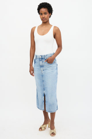 Isabel Marant Étoile Denim Tilauria Skirt