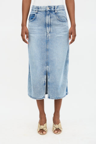 Isabel Marant Étoile Denim Tilauria Skirt