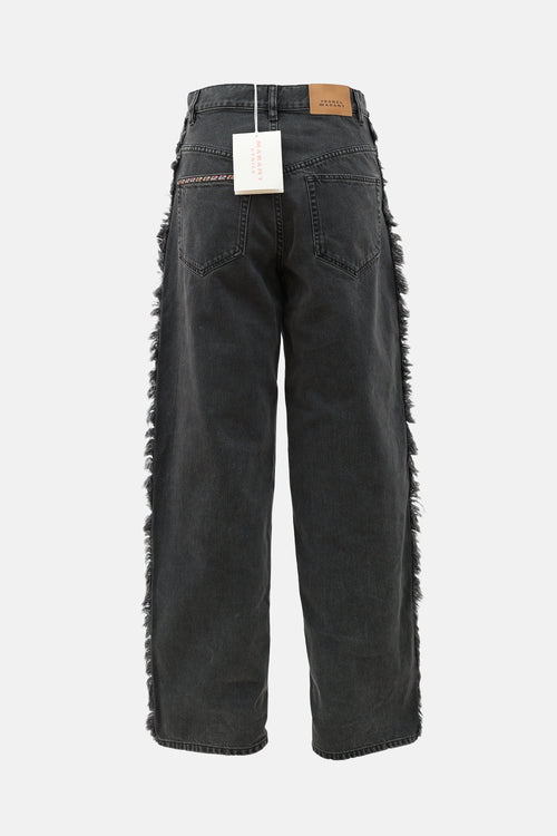 Isabel Marant Étoile Embroidered Maella Jeans