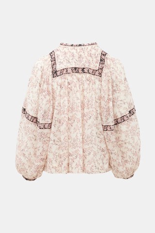 Isabel Marant Étoile Floral Violette Blouse
