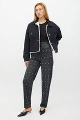 Isabel Marant Étoile Grey & Silver Pearl Corsy Jeans
