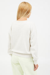 Isabel Marant Étoile Grey & Multicolour Mobyli Logo Sweatshirt