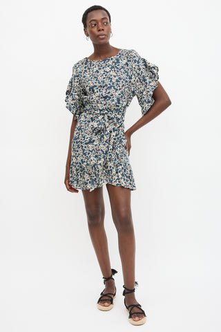 Isabel Marant Étoile Linen Delicia Wrap Dress