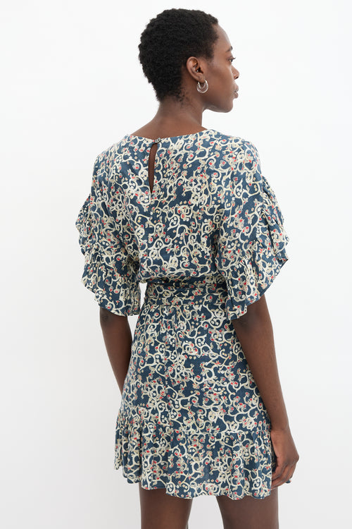 Isabel Marant Étoile Linen Delicia Wrap Dress