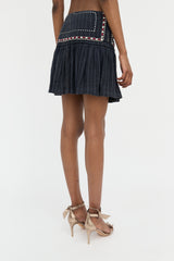 Isabel Marant Étoile Linen Striped Jessie Skirt