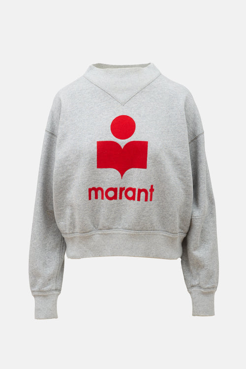 Isabel Marant Étoile Moby Logo Sweatshirt