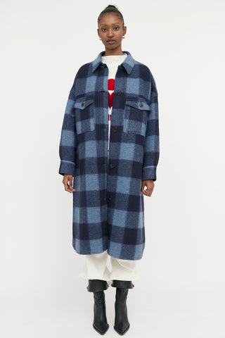 Isabel Marant Étoile Oversized Check Fontizi Coat