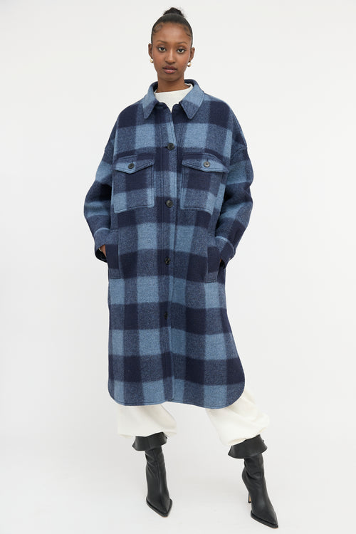 Isabel Marant Étoile Oversized Check Fontizi Coat