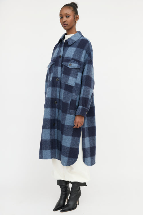 Isabel Marant Étoile Oversized Check Fontizi Coat