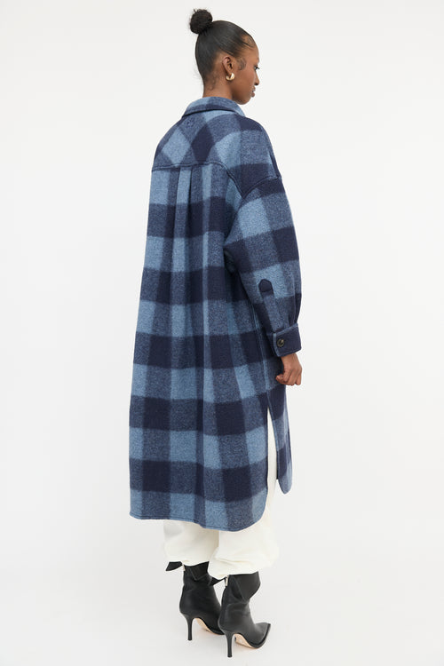 Isabel Marant Étoile Oversized Check Fontizi Coat