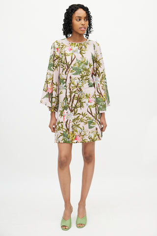 Isabel Marant Étoile Pink & Multicolour Floral Dress