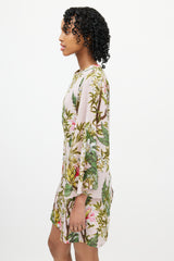Isabel Marant Étoile Pink & Multicolour Floral Dress