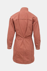 Isabel Marant Étoile Pleated Long Sleeve Dress