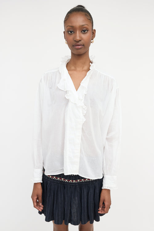 Isabel Marant Étoile Sheer Pamias Blouse