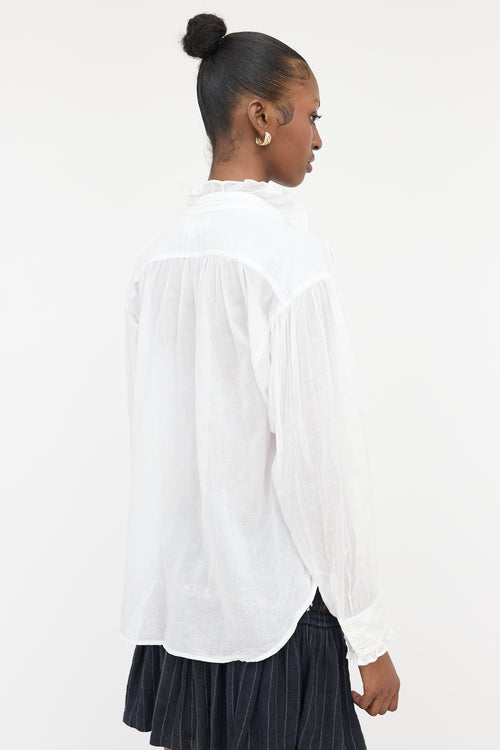 Isabel Marant Étoile Sheer Pamias Blouse