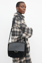 Isabel Marant Suede & Leather Asli Shoulder Bag