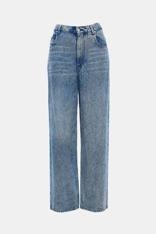 Isabel Marant Étoile Tilorsya Wide Leg Jeans