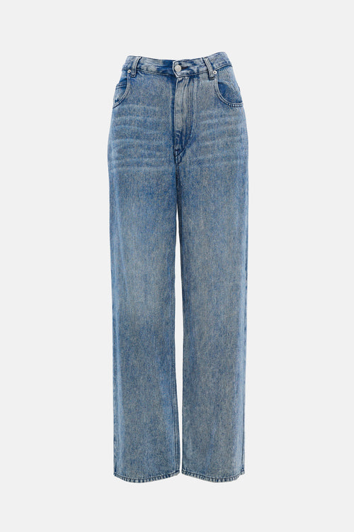 Isabel Marant Étoile Tilorsya Wide Leg Jeans
