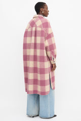Isabel Marant Étoile Wool Fontizi Check Coat