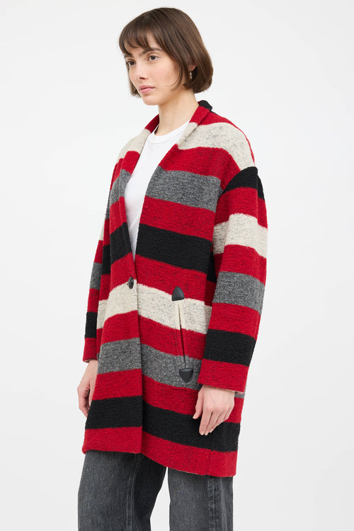 Isabel Marant Étoile Wool Striped Jacket