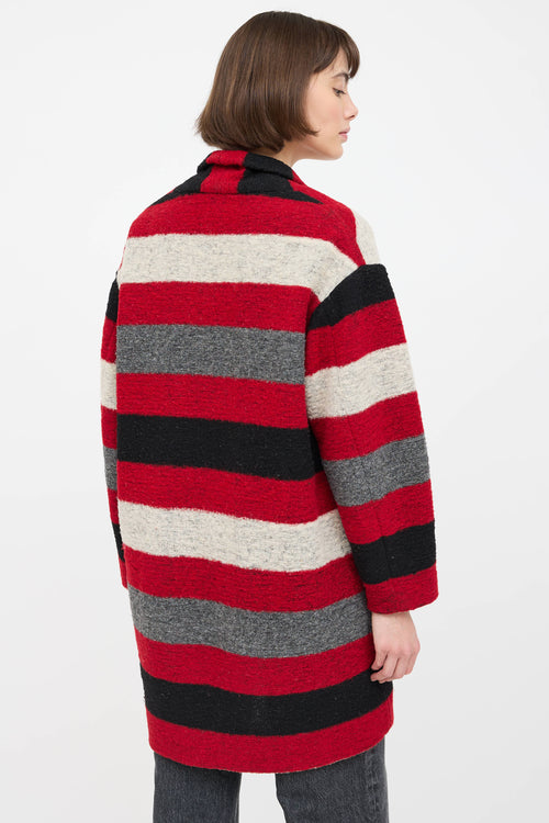 Isabel Marant Étoile Wool Striped Jacket