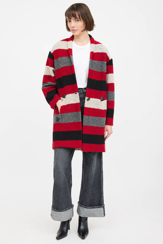 Isabel Marant Étoile Wool Striped Jacket