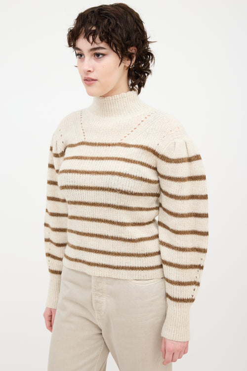 Isabel Marant Étoile Wool Striped Turtleneck Sweater