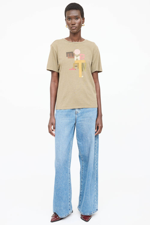 Isabel Marant Étoile Graphic Logo T-Shirt