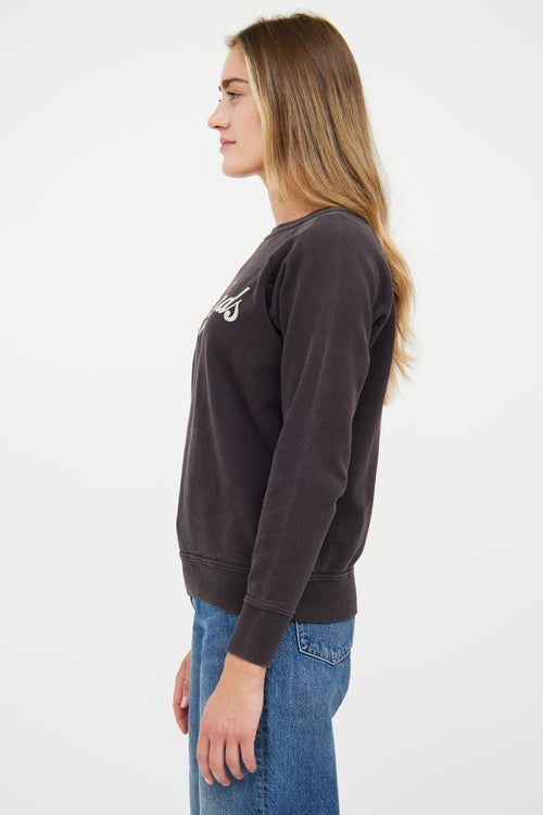 Isabel Marant Étoile Dark Grey Highlands Sweatshirt