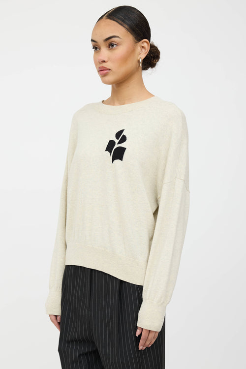 Isabel Marant Étoile Knit Logo Marisans Sweater