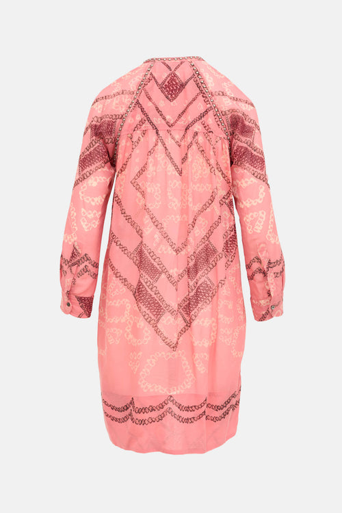 Isabel Marant Étoile Etoile Studded Patterned Dress