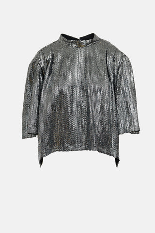 Isabel Marant Étoile Metallic Sequin Top