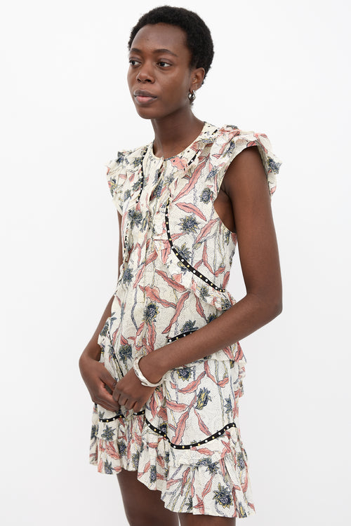 Isabel Marant Floral Unity Stud Dress