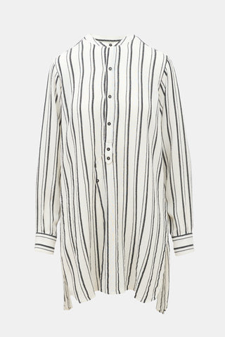 Isabel Marant Gauzy Striped Tunic Top