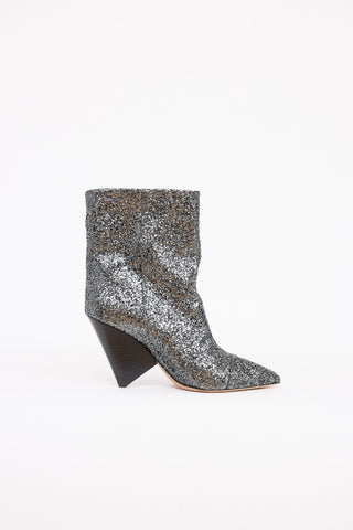 Isabel Marant Glitter Ankle Boot