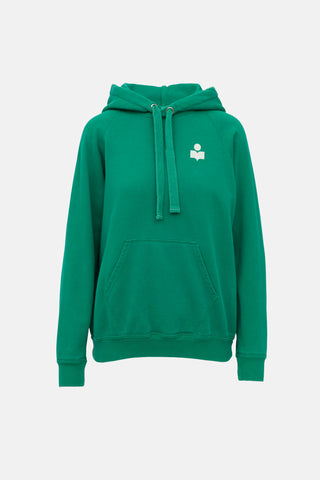 Isabel Marant Étoile Malibu Flocked Logo Hoodie
