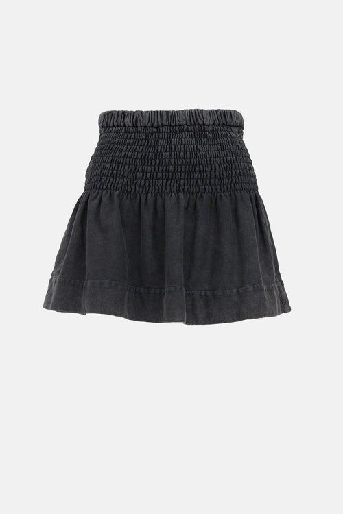 Isabel Marant Pacifica Smocked Skirt