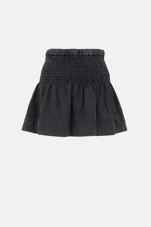 Isabel Marant Pacifica Smocked Skirt