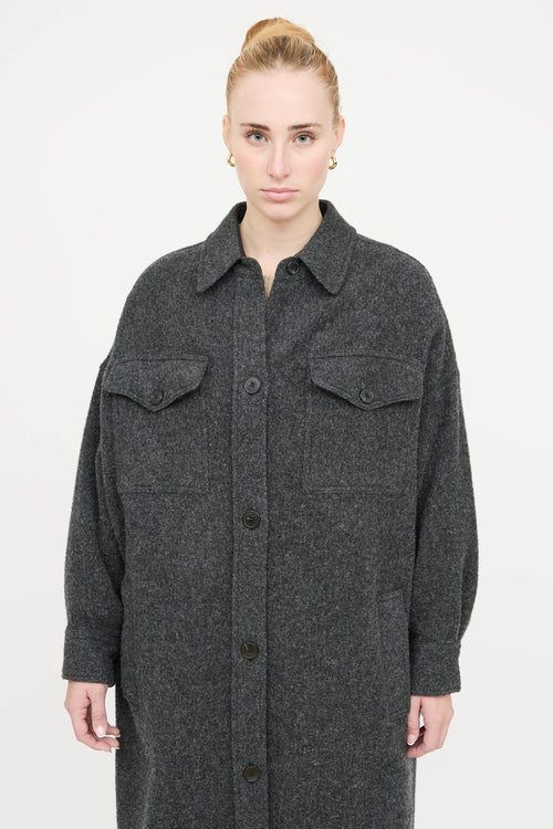 Isabel Marant Étoile Wool Gabrion Jacket