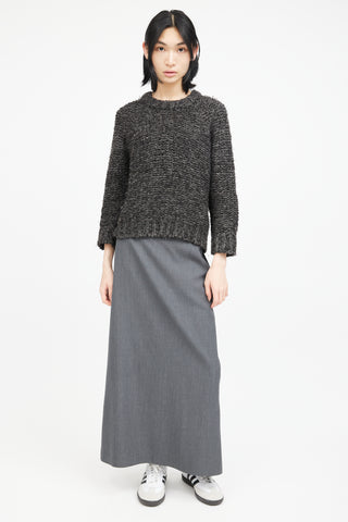 Isabel Marant Grey Wool Knit Sweater