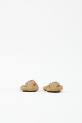 Isabel Marant Knit Metallic Ballet Flat