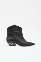 Isabel Marant Leather Dawyna Ankle Boot