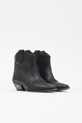 Isabel Marant Leather Dawyna Ankle Boot