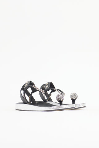 Isabel Marant Leather Ecly Sandal