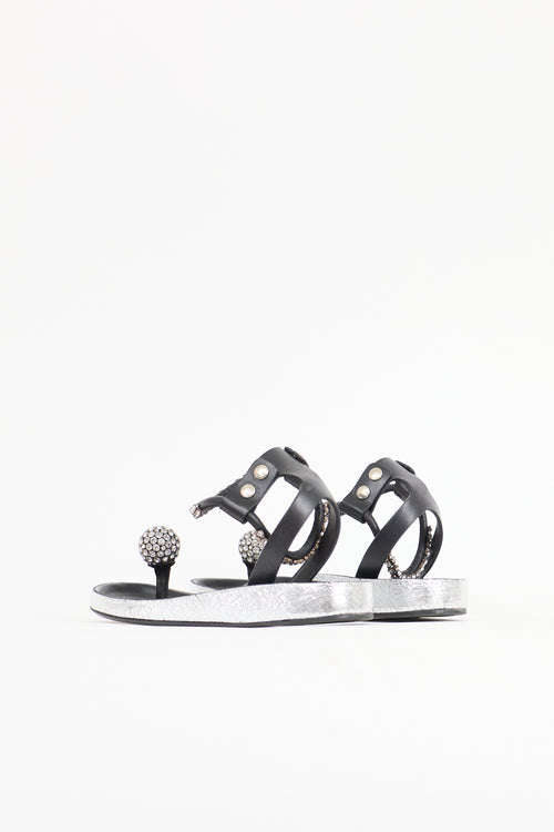 Isabel Marant Leather Ecly Sandal