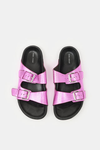 Isabel Marant Leather Lennyo Sandal