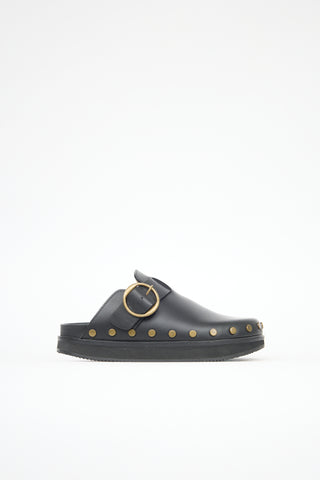 Isabel Marant Leather Mirst Studded Mule